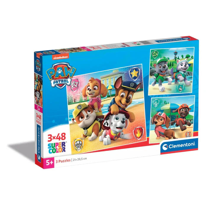 PAW PATROL - 3X48 PIÈCES