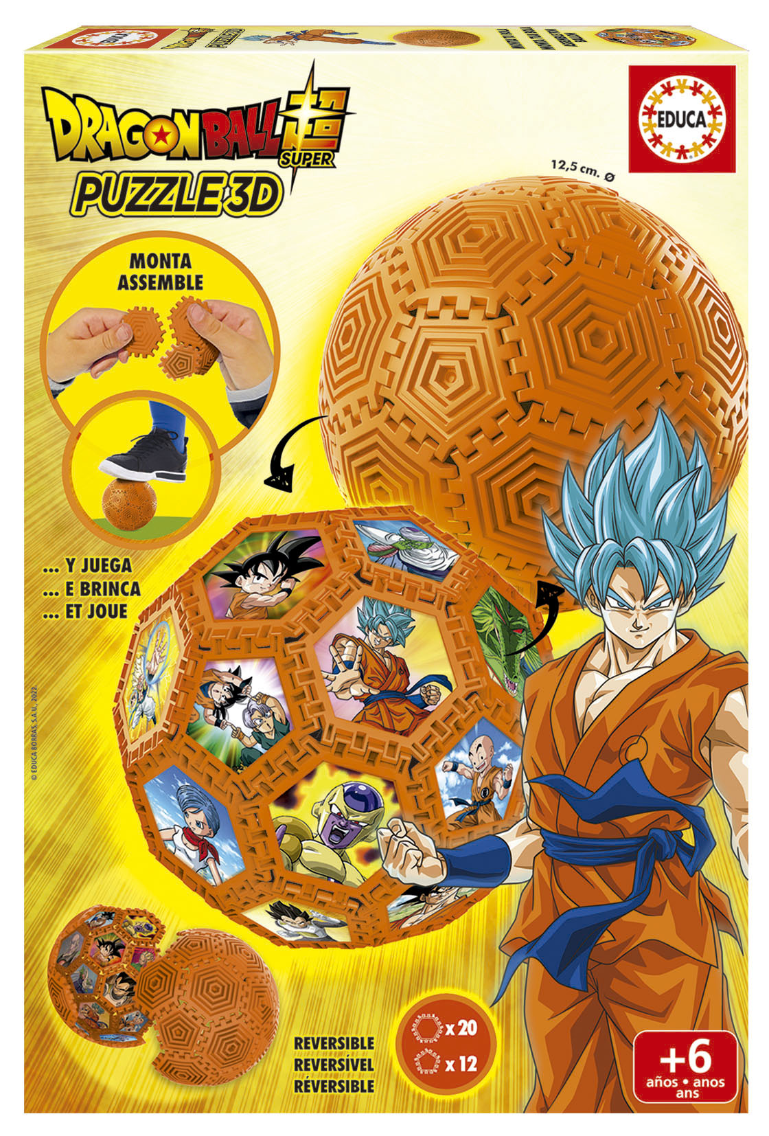 Puzzle Educa 3D Dragon Ball