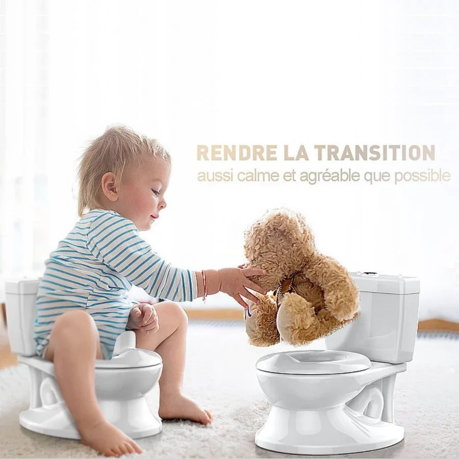 POT ÉDUCATIF - MINI TOILETTE, POUR L'APPRENTISSAGE DE LA PROPRETÉ.