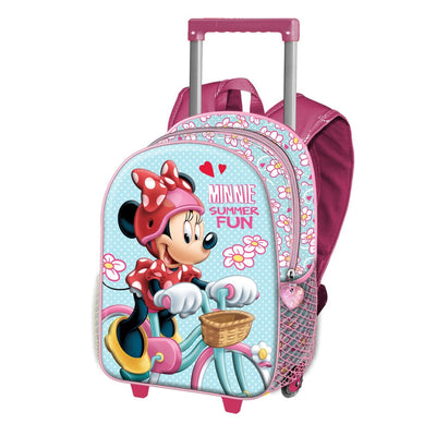 SAC A ROULETTES 3D - MATERNELLE - DISNEY MINNIE®️ BIKE