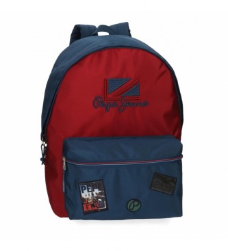 PEPE JEANS SAC À DOS DE POITRINE 44CM ROUGE