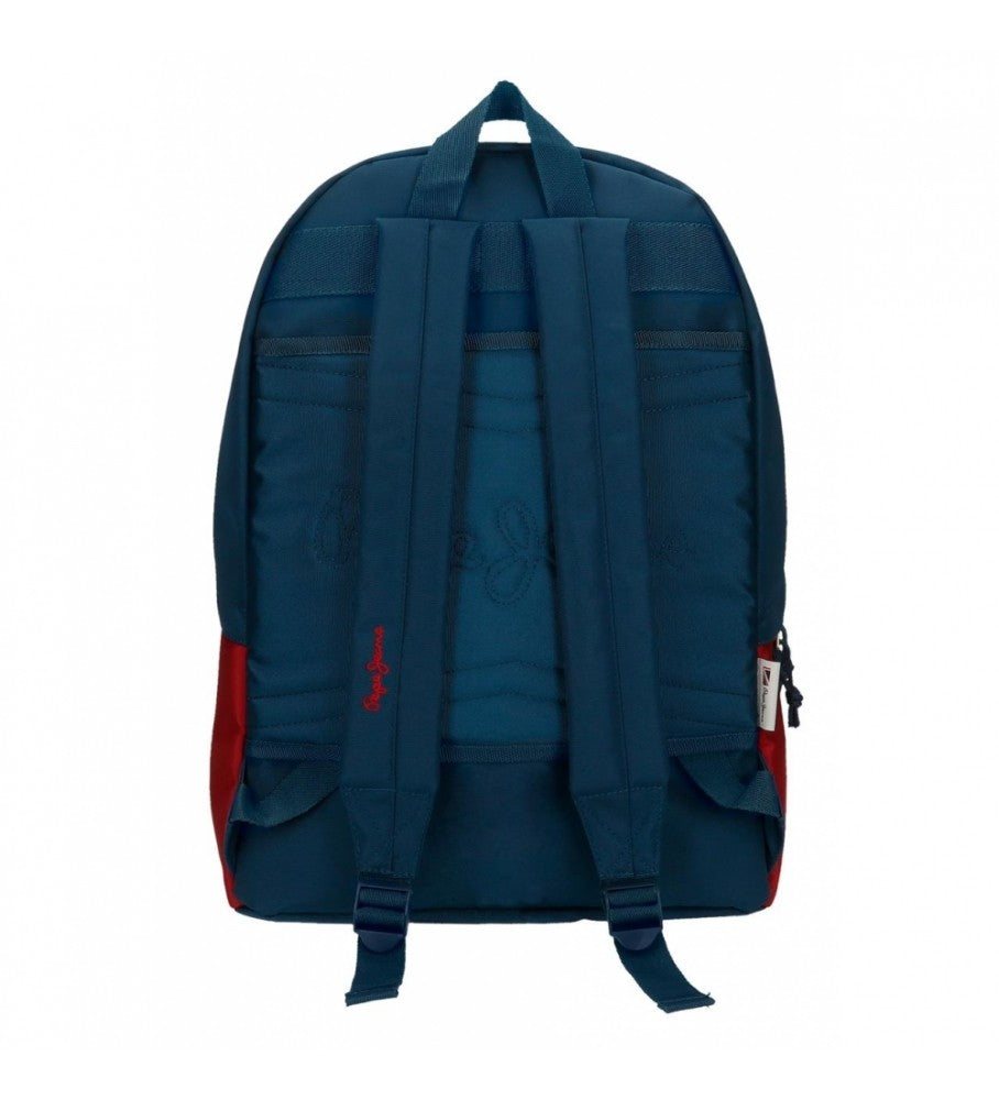 PEPE JEANS SAC À DOS DE POITRINE 44CM ROUGE