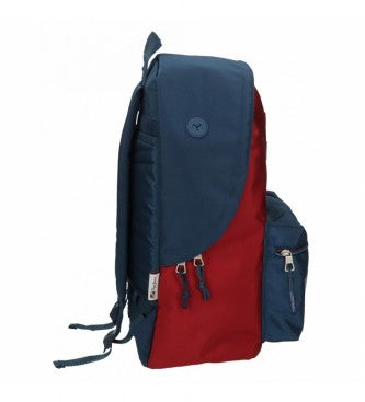 PEPE JEANS SAC À DOS DE POITRINE 44CM ROUGE