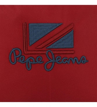 PEPE JEANS SAC À DOS DE POITRINE 44CM ROUGE