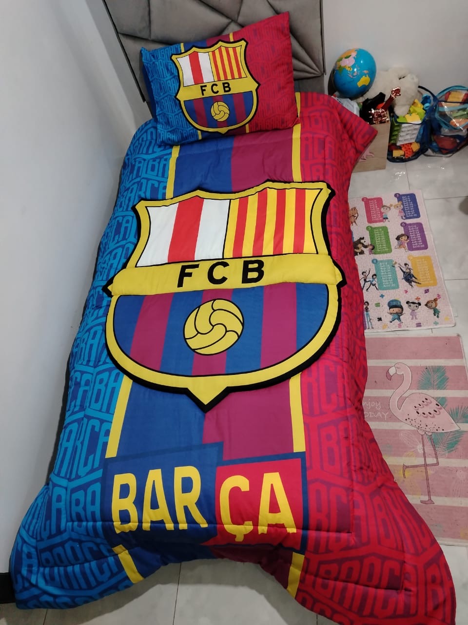 couette deux pièces pour Enfants Barça