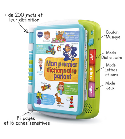 LIVRE INTERACTIF MON PREMIER DICTIONNAIRE PARLANT – VTECH