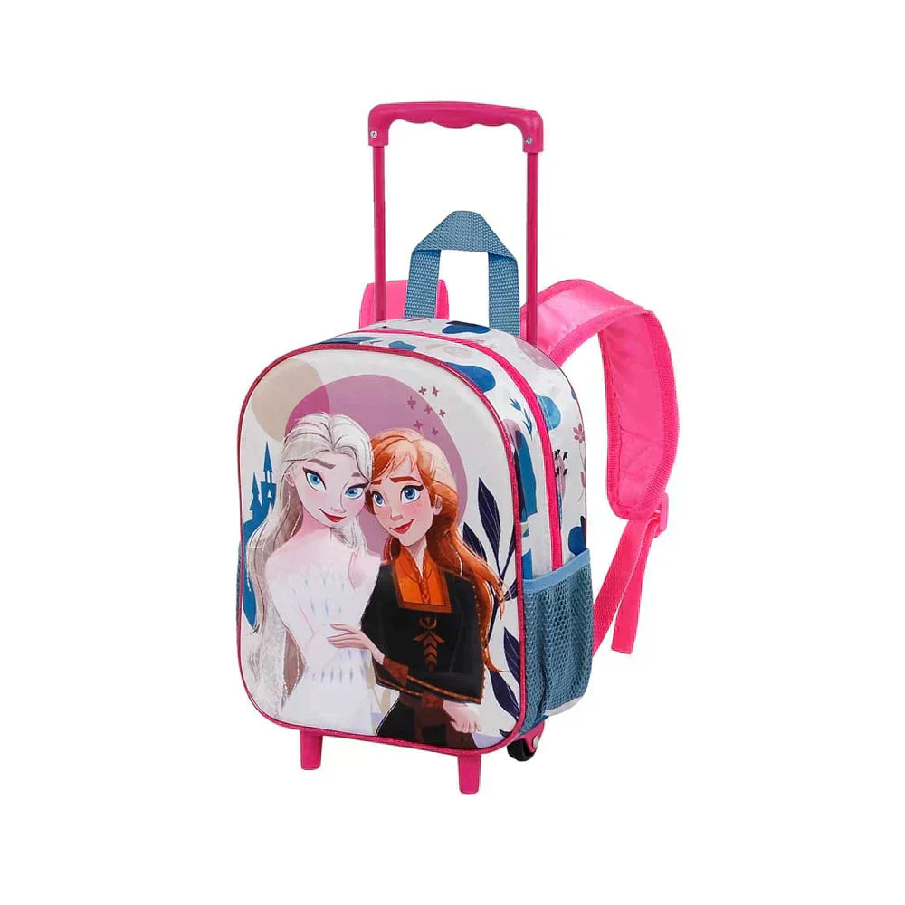 SAC A ROULETTES 3D - MATERNELLE - ELSA FROZEN®️