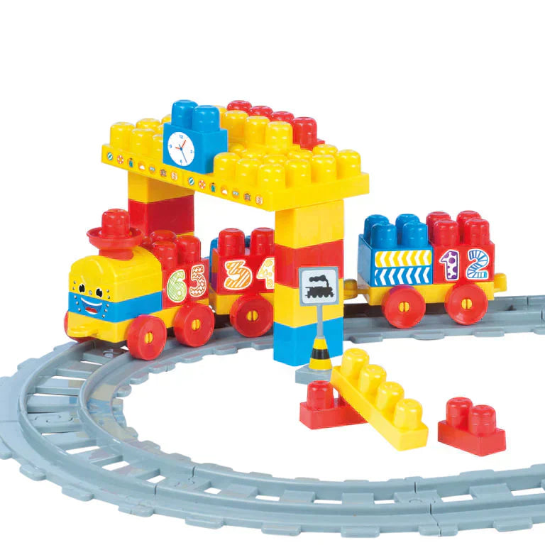 TRAIN SET 58 PCS “5081” - DOLU