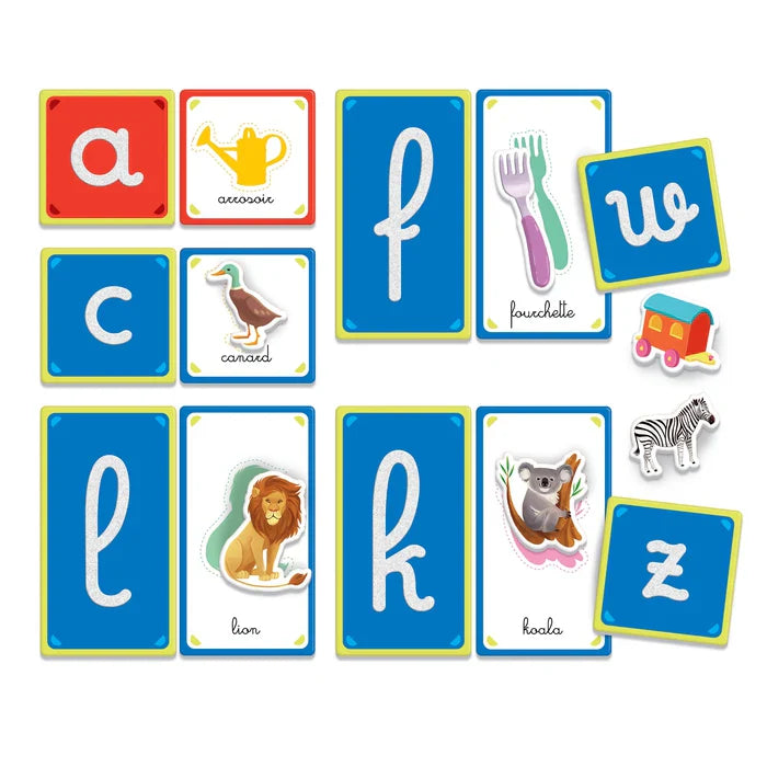 LES LETTRES TACTILES - MONTESSORI