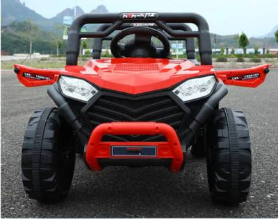 Véhicule Jeep Électrique pour Enfants rouge