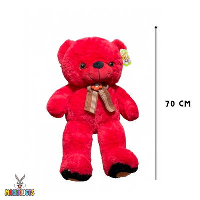 Peluche Teddy bear Rouge 80 Cm