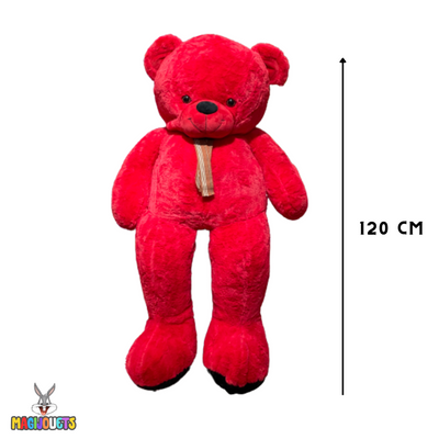 Peluche Teddy bear Rouge 120 Cm