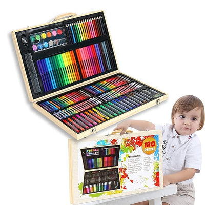 Mallette De Coloriage 180 Pcs