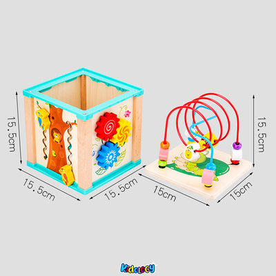 Cube d'Activités en Bois Kidology pour Bébé