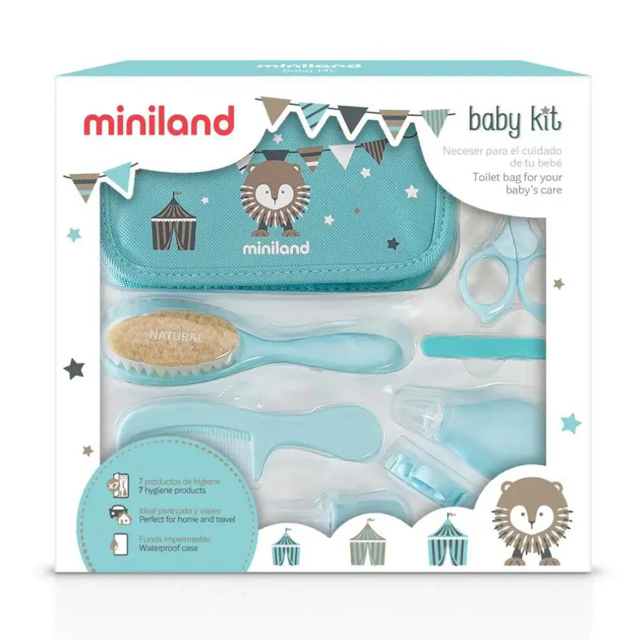 KIT SOIN DU BÉBÉ : BLEU - Miniland