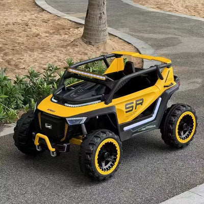 BUGGY ÉLECTRIQUE POUR ENFANTS - Jaune