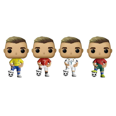 Ensemble Pop - Ronaldo , 4 Figurines Vinyle