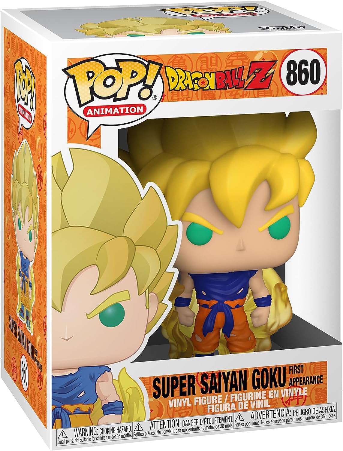 Funko Pop 860 ! Animation: Dragonball Z - Super Saiyan Goku