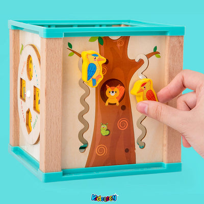 Cube d'Activités en Bois Kidology pour Bébé