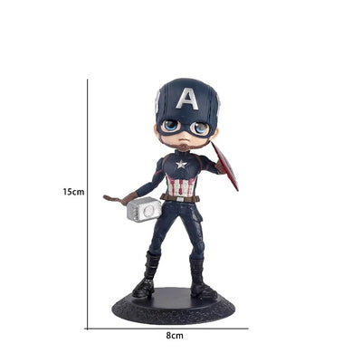 Ensemble de Figurines Avengers - Pack de 6 Héros Marvel