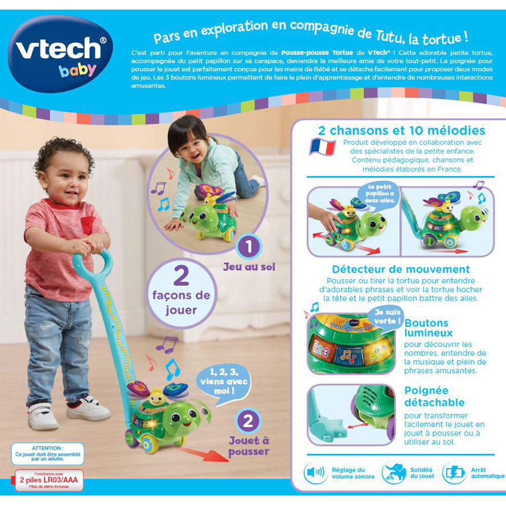 vtech Pousse-pousse Tortue