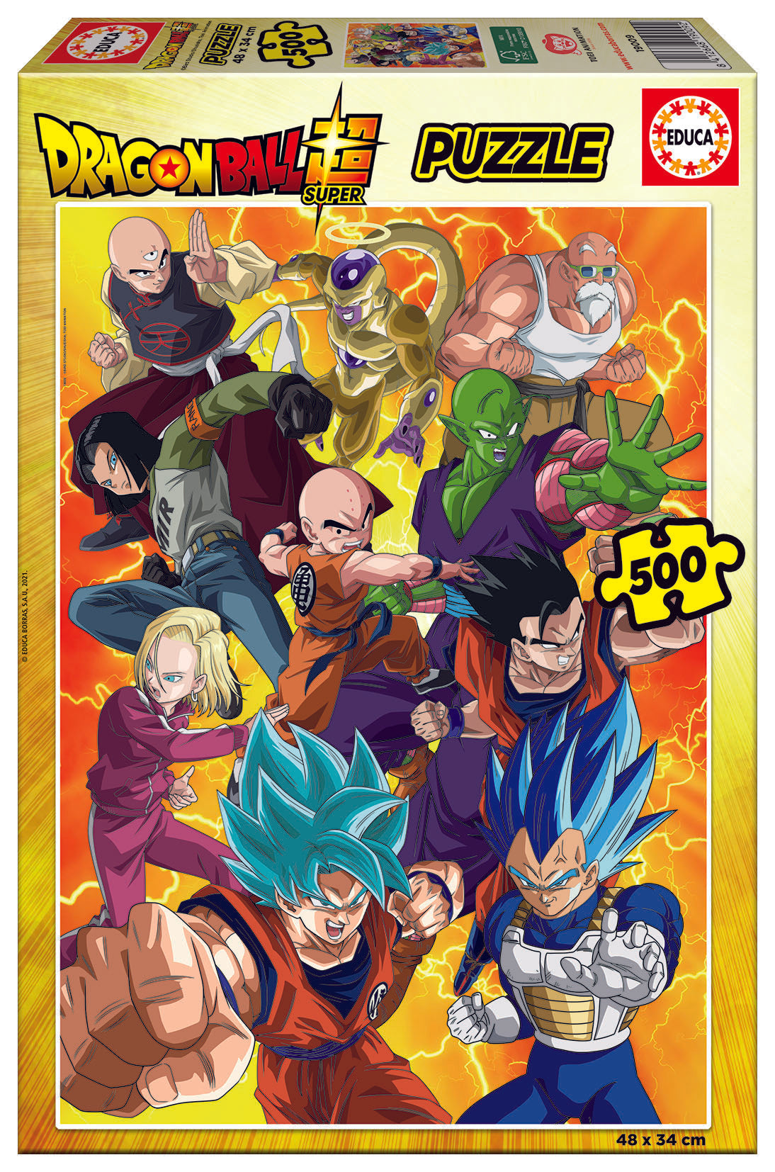 Puzzle Educa Dragon Ball2 500