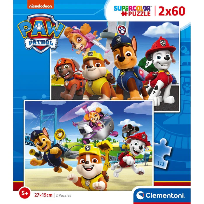 PAW PATROL - 2X60 PIÈCES