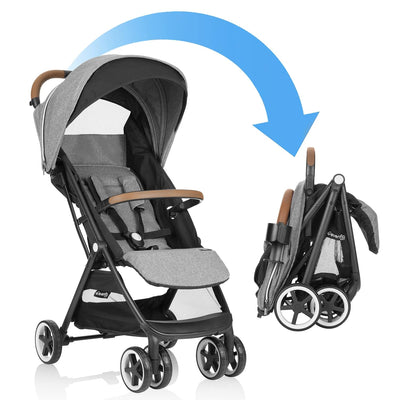 OTTO SELF-FOLDING LIGHTWEIGHT TRAVEL STROLLER EVENFLO