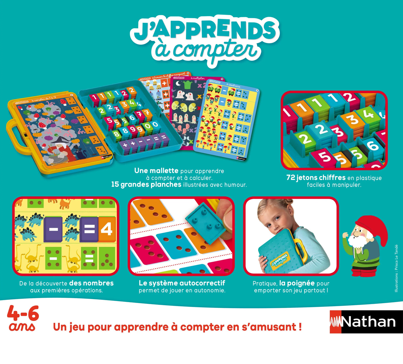 J'apprends à compter - Nathan