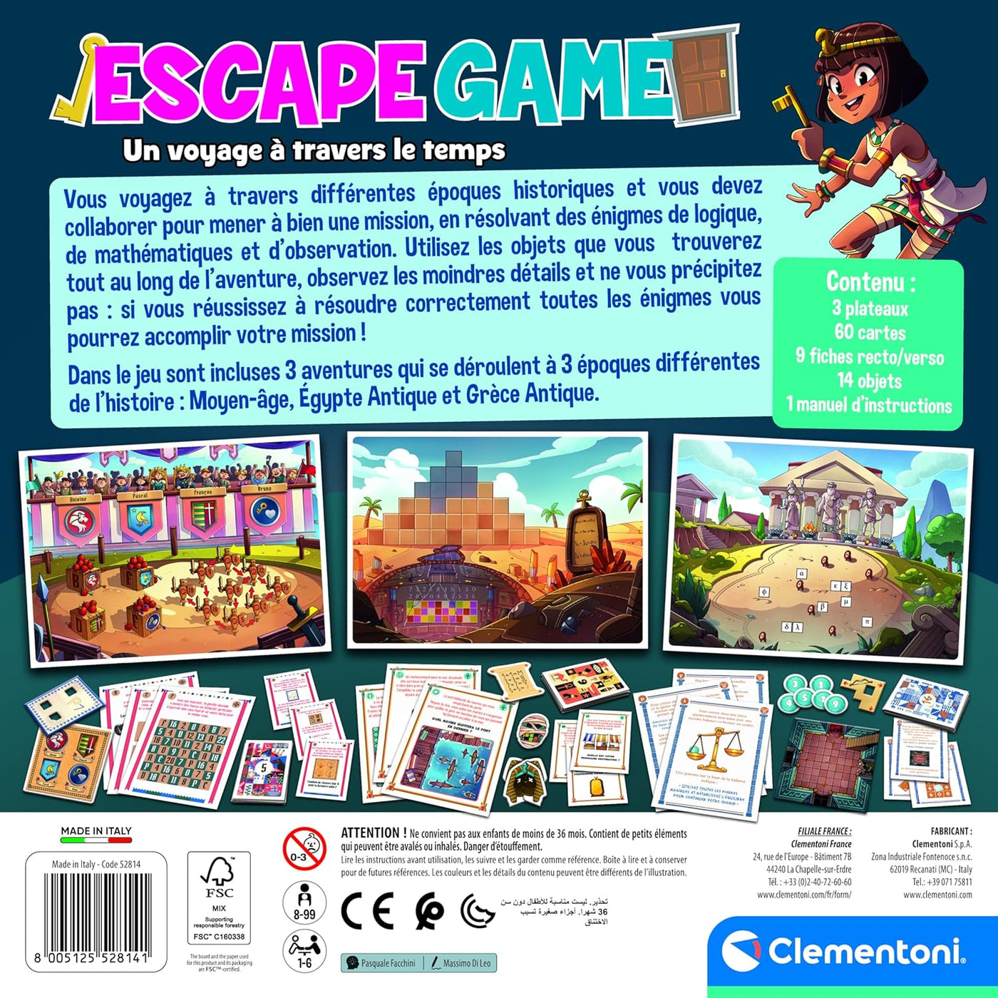 Escape Game - Un Voyage à Travers Le Temps