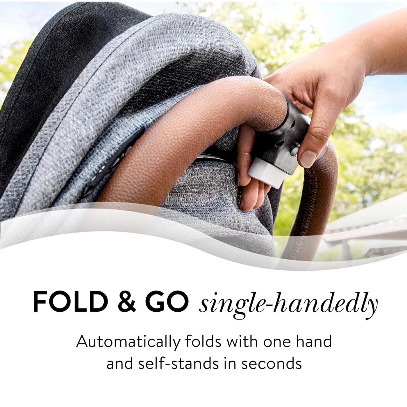 OTTO SELF-FOLDING LIGHTWEIGHT TRAVEL STROLLER EVENFLO