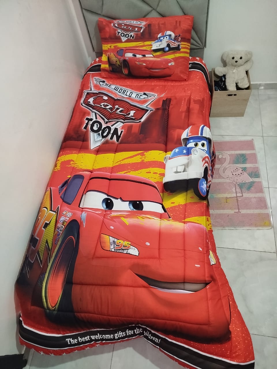 couette deux pièces pour Enfants Cars