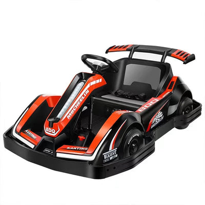 Voiture de Kart Électrique 2024 12V - rouge