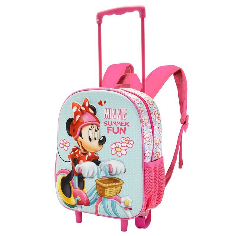 SAC A ROULETTES 3D - MATERNELLE - DISNEY MINNIE®️ BIKE