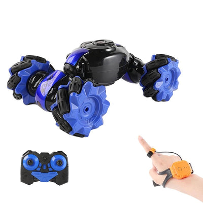 Pack Futuriste pour Enfants : Voiture Super Double Flip + Robot Programmable