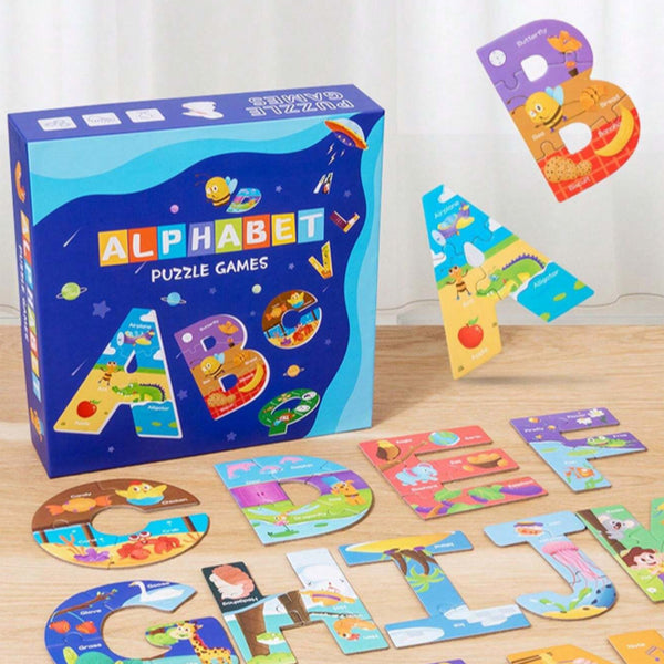 Puzzle alphabet en bois