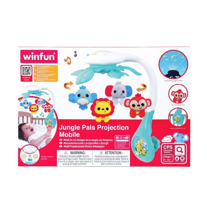 Mobile de Projection Jungle Pals