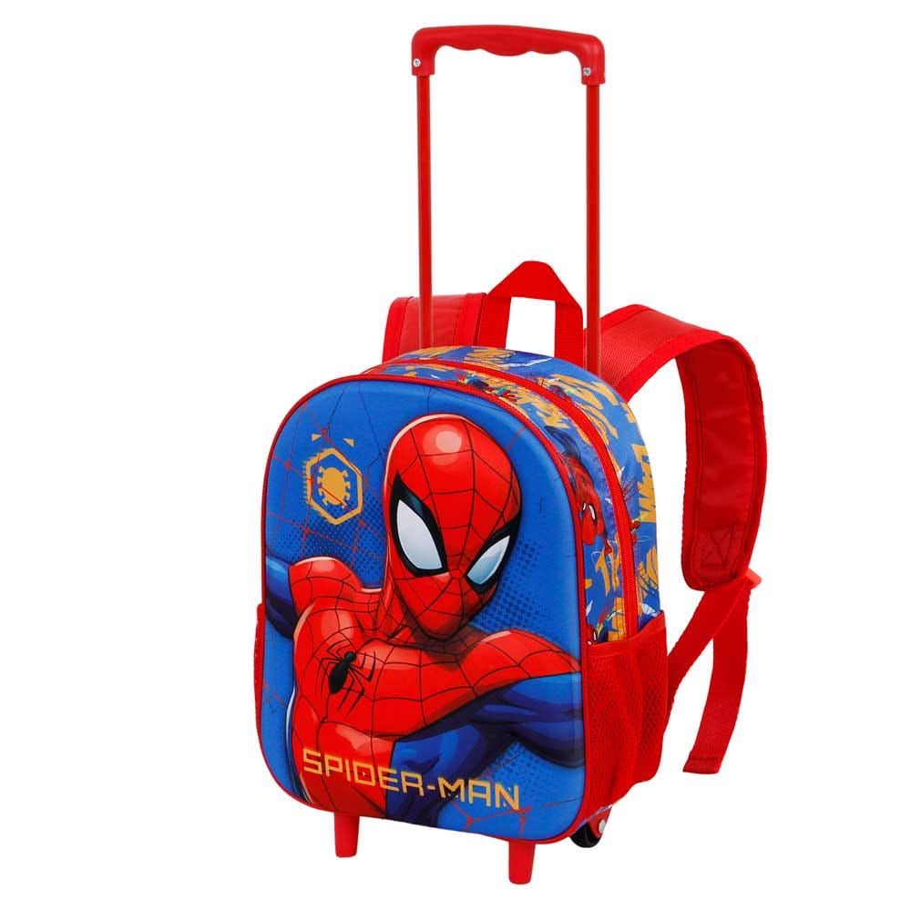 SAC A ROULETTES 3D - MATERNELLE - SPIDERMAN®️