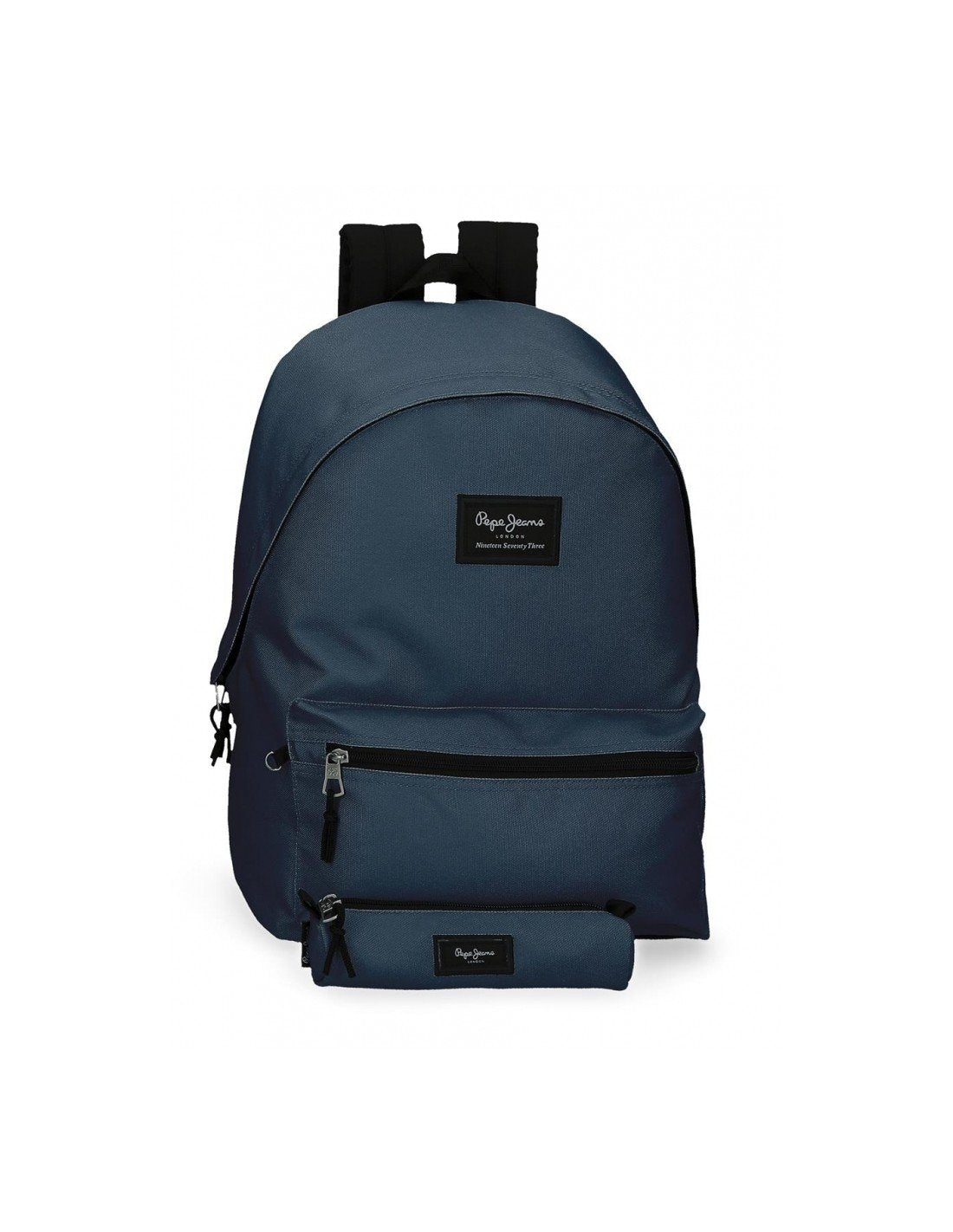 SAC À DOS PEPE JEANS ARIS + TROUSSE BLEU MARINE