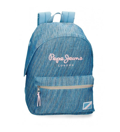 PEPE JEANS SAC A DOS LENA SCHOOL BAG BLUE