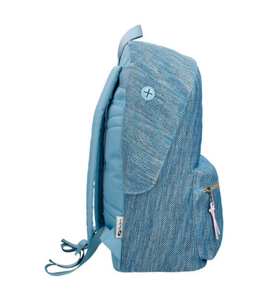 PEPE JEANS SAC A DOS LENA SCHOOL BAG BLUE